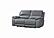 Hailey Dark Gray Leather/PVC Sofa by BH Furniture