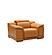 Hartley Camel Leather Power Recliner Chair by BH Furniture
