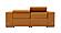 Hartley Camel Leather Loveseat w/2 Power Recliners by BH Furniture