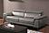 Hendrix NL5102 Dark Gray Leather Electric Recliner Sofa by BH Furniture