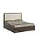 Lola Canyon Oak High Gloss Bedroom Set by BH Furniture