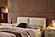 Mason Ivory Full Leather Platform Bed by BH Furniture