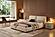 Mason Ivory Full Leather Platform Bed by BH Furniture