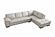 ML157 V990 Smoke Top Grain Leather Sectional by BH Furniture