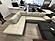 [Floor Sample] ML157 V990 Smoke Top Grain Leather Sectional by BH Furniture