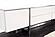 Nora Marble Style Porcelain Top TV Sideboard w/4 Drawers & 2 Storage Compartments by BH Furniture
