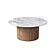 Wawa GJ-202302 Marble Top Coffee Table w/MDF & Solid Ash Wood Frame by BH Furniture