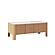 Whitney GJ-202301 Marble Top Coffee Table w/MDF & Solid Ash Wood Frame by BH Furniture