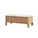 Whitney GJ-202301 Marble Top Coffee Table w/MDF & Solid Ash Wood Frame by BH Furniture