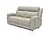 Wonder Sandstone Leather/PVC Loveseat by BH Furniture
