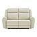Wonder Sandstone Leather/PVC Loveseat by BH Furniture