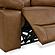Wyatt Butternut Leather/PVC 6-Piece Sectional by BH Furniture