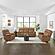 Wyatt Butternut Leather/PVC Loveseat by BH Furniture