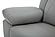 Wyatt Light Gray Leather/PVC Loveseat by BH Furniture