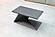 Zest Porcelain Top Coffee Table w/Black Z-shaped Structural Legs by BH Furniture