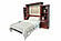 Aspen Queen Wall Bed by CabinetBed