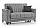 Ace Brown Loveseat by Casamode