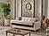 Perla Beige Sofa Bed by Casamode