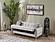 Perla Gray Sofa Bed by Casamode