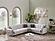 Perla Gray Sectional by Casamode