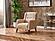 Trendy Beige Chair by Casamode
