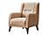 Trendy Beige Chair by Casamode