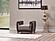 Tuxedo Brown Chair by Casamode