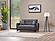 Tuxedo Gray Loveseat by Casamode