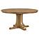 Hartville 60" Round Dining Table - Natural Light Brown by Coaster
