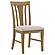 Hartville Dining Side Chair - Natural Light Brown (Set of 2) by Coaster