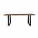 Ditman Live Edge Dining Table Grey Sheesham and Black by Coaster