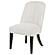 Leandro Upholstered Dining Side Chair - Cream (Set of 2) by Coaster