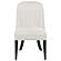 Leandro Upholstered Dining Side Chair - Cream (Set of 2) by Coaster