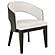 Leandro Upholstered Dining Arm Chair - Cream (Set of 2) by Coaster