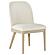 Solano Upholstered Dining Side Chair - Beige (Set of 2) by Coaster
