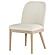Solano Upholstered Dining Side Chair - Beige (Set of 2) by Coaster