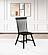 Andrews Windsor Spindle Back Dining Side Chair - Black (Set of 2) by Coaster