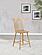 Andrews Windsor Counter Height Dining Side Chair - Light Ash (Set of 2) by Coaster