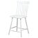 Andrews Windsor Counter Height Dining Side Chair - White (Set of 2) by Coaster