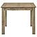 Cardova Square Counter Height Dining Table - Vineyard Oak by Coaster