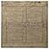 Cardova Square Counter Height Dining Table - Vineyard Oak by Coaster