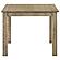 Cardova Square Counter Height Dining Table - Vineyard Oak by Coaster