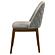Franklin Upholstered Dining Side Chair - Grey (Set of 2) by Coaster