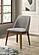 Franklin Upholstered Dining Side Chair - Grey (Set of 2) by Coaster