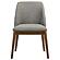 Franklin Upholstered Dining Side Chair - Grey (Set of 2) by Coaster