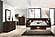 Jessica Wood Queen LED Panel Bed - Cappuccino by Coaster