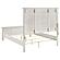 Sandy Beach Wood Queen Panel Bed - Cream White by Coaster