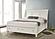Sandy Beach Wood Eastern King Storage Panel Bed - Cream White by Coaster