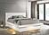 Jessica Wood Queen LED Panel Bed - Snow White by Coaster