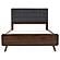 Robyn Wood Full Platform Bed - Dark Walnut by Coaster